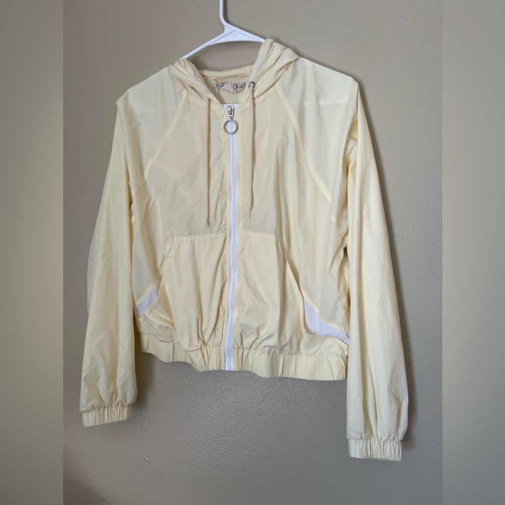 Pink Republic Cropped Bomber Jacket